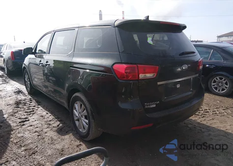 2016 Kia Sedona L из США, поврежденный, VIN KNDMA5C1XG6184564